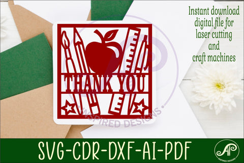 Teacher square name sign svg laser SVG APInspireddesigns 