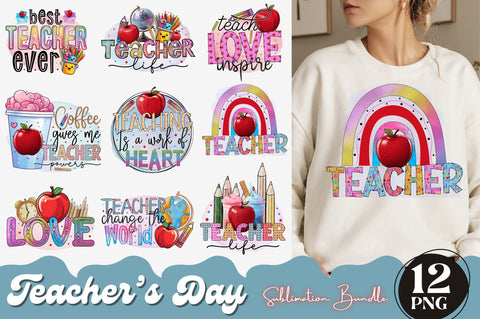 Teacher Sublimation bundle Sublimation Regulrcrative 