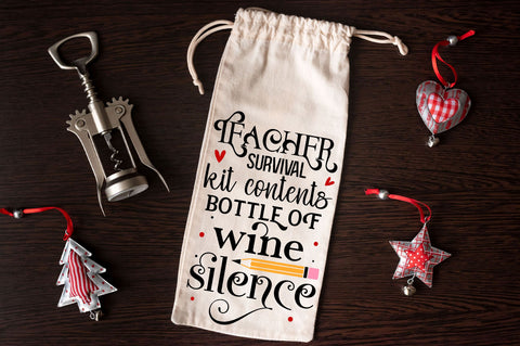 Teacher survival kit contents Svg Design SVG Regulrcrative 