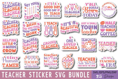 Teacher Svg Bundle SVG Angelina750 
