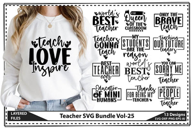 Teacher SVG Bundle Vol-25 SVG shah alam 