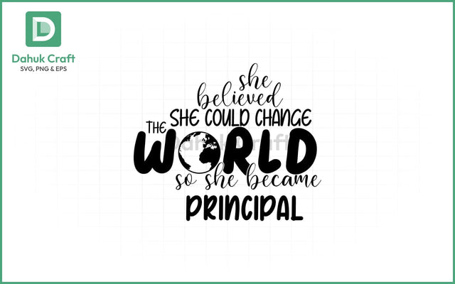 Teacher SVG – Change the World Quote SVG PNG & EPS V5 SVG dahukdesign 