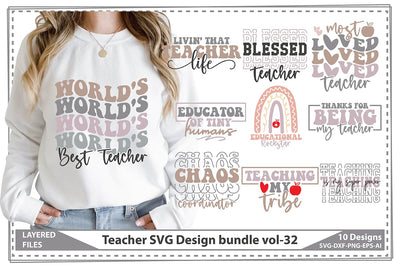 Teacher SVG Design bundle vol-32 SVG shah alam 