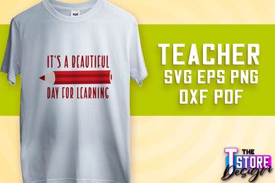 Teacher SVG Design | Funny Quotes SVG Design | School SVG v.1 SVG The T Store Design 