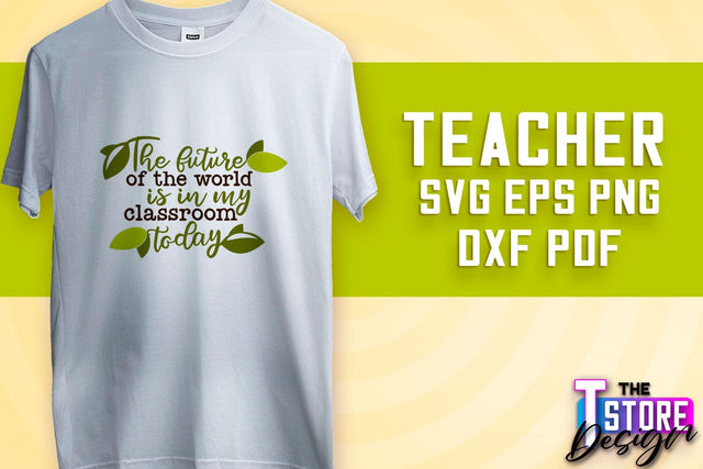 Teacher SVG Design | Funny Quotes SVG Design | School SVG v.1 SVG The T Store Design 