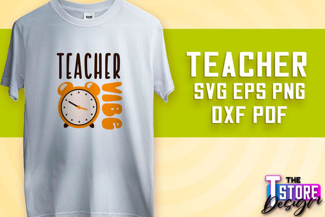 Teacher SVG Design | Funny Quotes SVG Design | School SVG v.1 SVG The T Store Design 