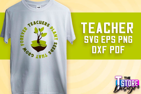 Teacher SVG Design | Funny Quotes SVG Design | School SVG v.1 SVG The T Store Design 