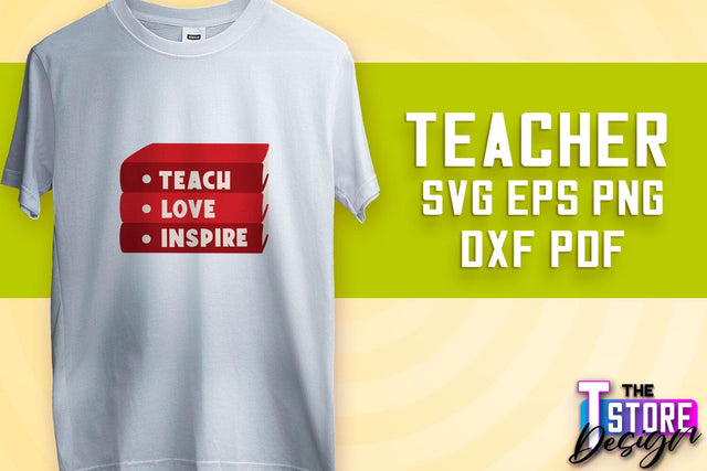 Teacher SVG Design | Funny Quotes SVG Design | School SVG v.1 SVG The T Store Design 