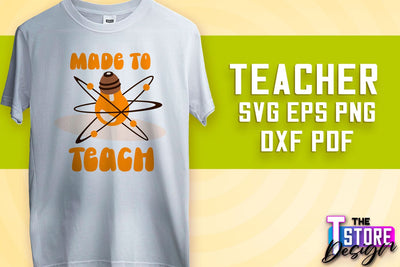 Teacher SVG Design | Funny Quotes SVG Design | School SVG v.1 SVG The T Store Design 