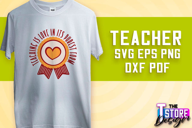 Teacher SVG Design | Funny Quotes SVG Design | School SVG v.1 SVG The T Store Design 
