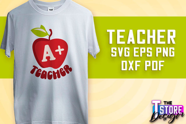 Teacher SVG Design | Funny Quotes SVG Design | School SVG v.1 SVG The T Store Design 