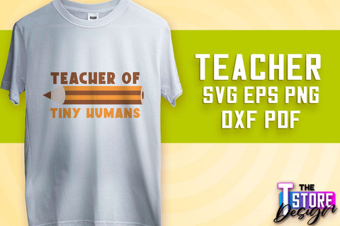 Teacher SVG Design | Funny Quotes SVG Design | School SVG v.1 SVG The T Store Design 
