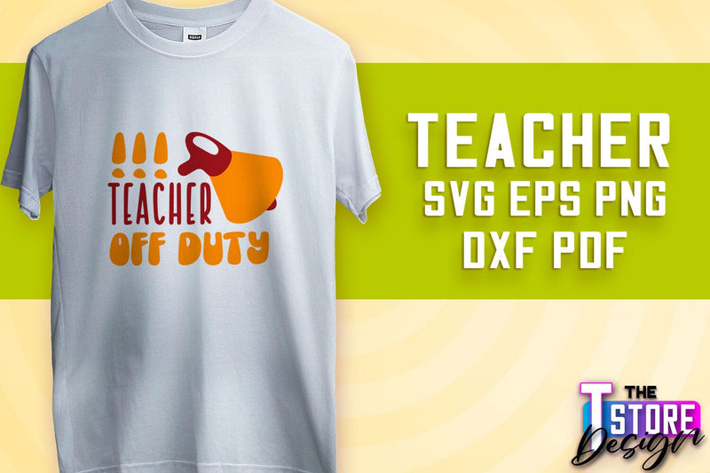 Teacher SVG Design | Funny Quotes SVG Design | School SVG v.1 SVG The T Store Design 