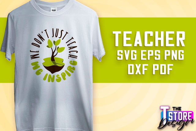 Teacher SVG Design | Funny Quotes SVG Design | School SVG v.1 SVG The T Store Design 