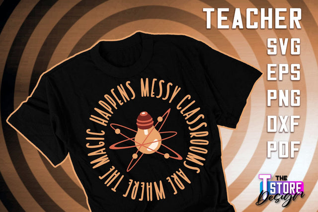 Teacher SVG Design | Funny Quotes SVG Design | School SVG v.2 SVG The T Store Design 