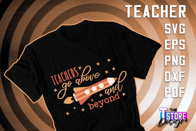 Teacher SVG Design | Funny Quotes SVG Design | School SVG v.2 SVG The T Store Design 