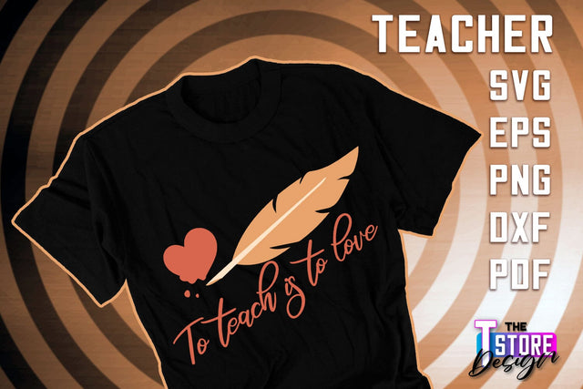 Teacher SVG Design | Funny Quotes SVG Design | School SVG v.2 SVG The T Store Design 