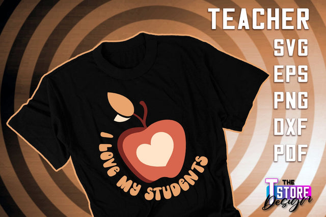 Teacher SVG Design | Funny Quotes SVG Design | School SVG v.2 SVG The T Store Design 