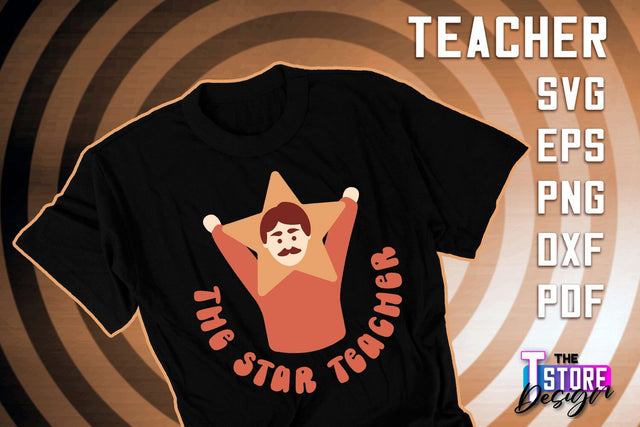 Teacher SVG Design | Funny Quotes SVG Design | School SVG v.2 SVG The T Store Design 
