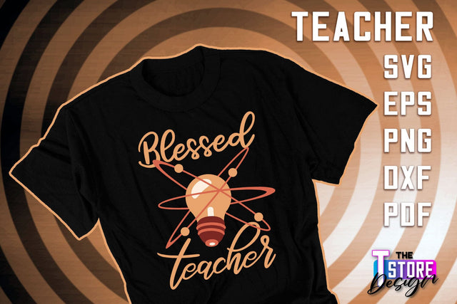 Teacher SVG Design | Funny Quotes SVG Design | School SVG v.2 SVG The T Store Design 