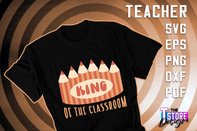 Teacher SVG Design | Funny Quotes SVG Design | School SVG v.2 SVG The T Store Design 
