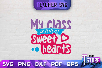 Teacher SVG Design | School Quotes SVG | The Best Teacher | Teacher Vibes v.1 SVG The T Store Design 