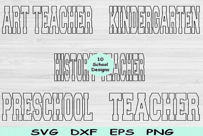Teacher Svg Png Cut Files, Math Teacher Svg, Principal Svg Files For Cricut, Kindergarten Svg Silhouette Digital Designs Shirt Sublimation SVG TiffsCraftyCreations 