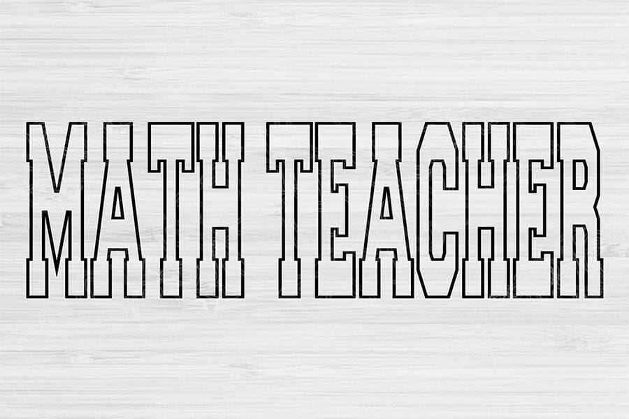 Teacher Svg Png Cut Files, Math Teacher Svg, Principal Svg Files For ...