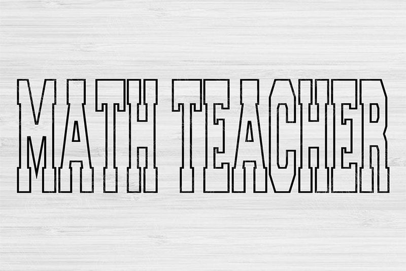 Teacher Svg Png Cut Files, Math Teacher Svg, Principal Svg Files For ...