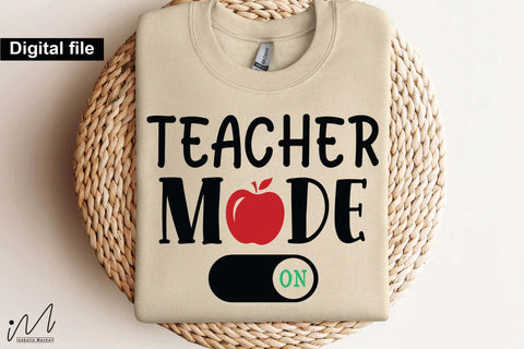 Teacher T shirt svg designs bundle for craft project SVG Isabella Machell 