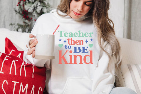teacher then to be kind SVG Angelina750 