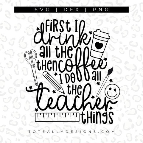 Teacher Things SVG SVG Toteally Creations 