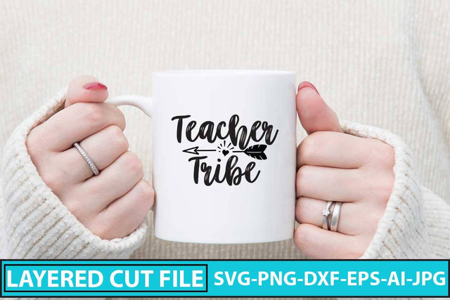 Teacher Tribe SVG Design SVG Syaman 