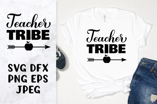 Teacher tribe SVG. Funny teacher quote. Teachers Day design SVG LaBelezoka 