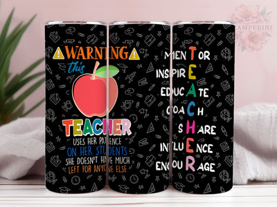 Teacher Tumbler Teacher Life, Crayon Teacher Coffee 20oz Tumbler Wrap PNG, Straight & Tapered Tumbler Wrap, Instant Digital Download Sublimation Li Zamperini 