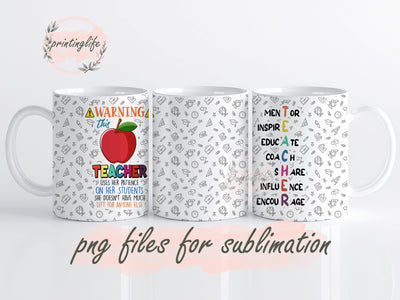 Teacher Tumbler Teacher Life,Crayon Teacher Coffee Mug,Teacher Travel Mug,Best Teacher Ever Instant Digital Design Download Mug Wrap Design, Mug Design PNG Sublimation PrintingLife 