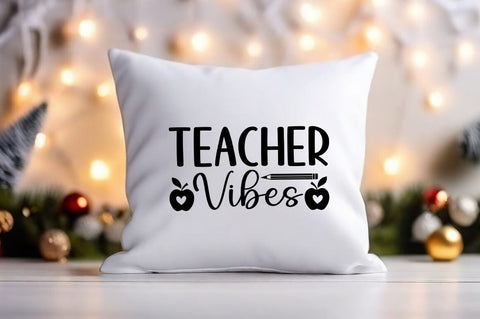 Teacher vibes svg Design SVG Designangry 