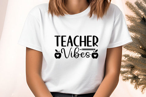Teacher vibes svg Design SVG Designangry 