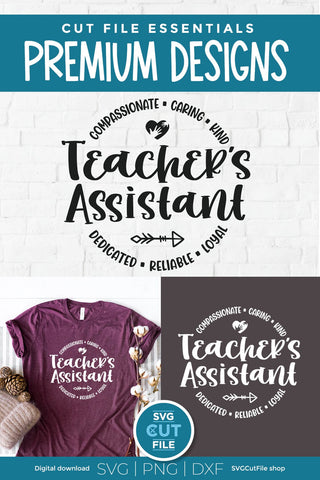 Teacher's assistant svg, teachers assistant svg, Teacher's aide svg, teacher aid svg SVG SVG Cut File 