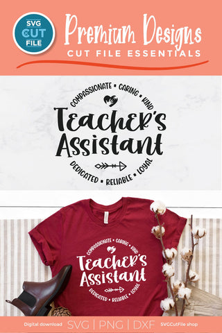 Teacher's assistant svg, teachers assistant svg, Teacher's aide svg, teacher aid svg SVG SVG Cut File 