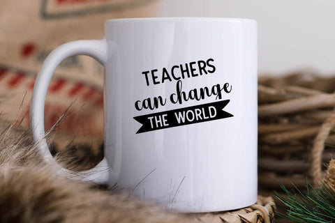 teachers can change the world SVG Angelina750 
