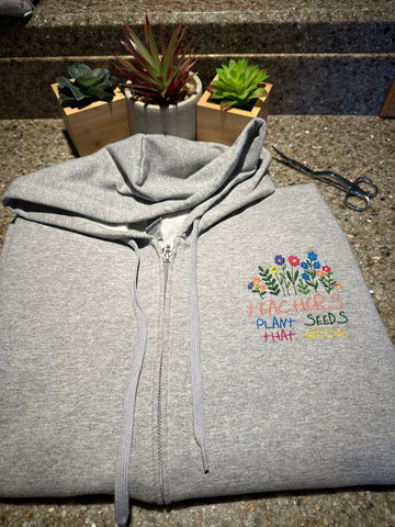 Teachers plant seeds that grow Embroidery Design 4 Sizes - File formats in pes,dst,jef,xxx,exp,vip,vp3 teacher, teach, school, teaching SVG AestheticdesignsE 