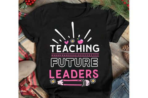Teaching Future Leaders SVG Cut File, Teaching Future Leaders SVG Design, 100 Days of School SVG Cut File,100 Days of School Sublimation Design PNG, 100 Days of School SVG Quotes , 100 Days of School SVG Bundle SVG BlackCatsMedia 