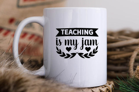 teaching is my jam SVG Angelina750 