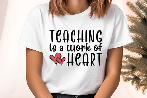 Teaching is of work heart SVG Design SVG Designangry 
