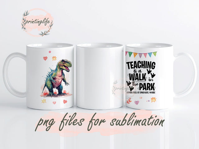 Teaching Mug Wrap Design, Instant Digital Design Download Mug Wrap Design, Mug Design PNG Sublimation PrintingLife 