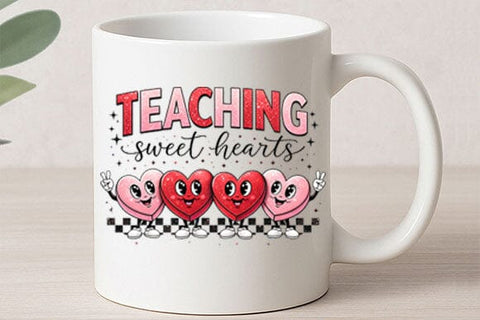 Teaching Sweet Hearts PNG SVG BillahCrafts 