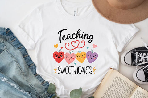 Teaching sweet hearts SVG Angelina750 
