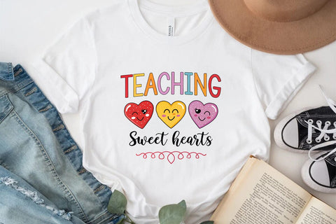 Teaching sweet hearts SVG Angelina750 