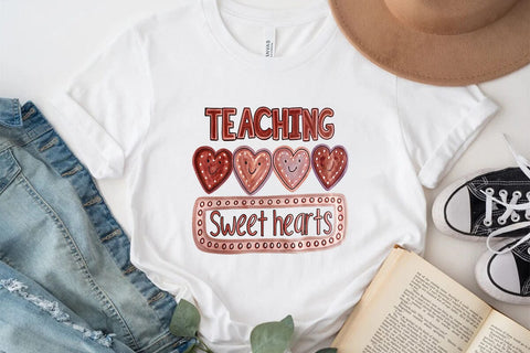 Teaching sweet hearts SVG Angelina750 